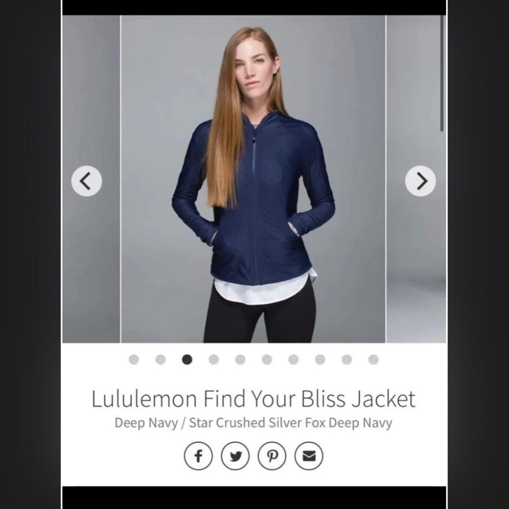 Lululemon Find Your Bliss Jacket